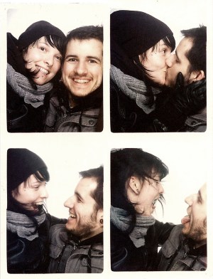 Photomaton Photo d'un photomaton dans le métro de Montréal