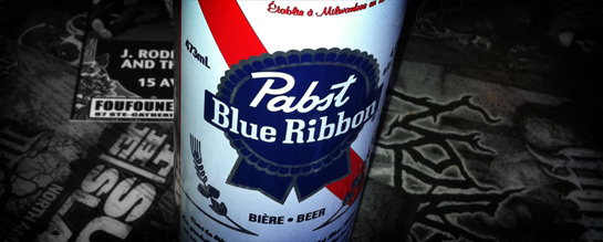 Pabst Blue Ribbon aux Foufounes Électriques