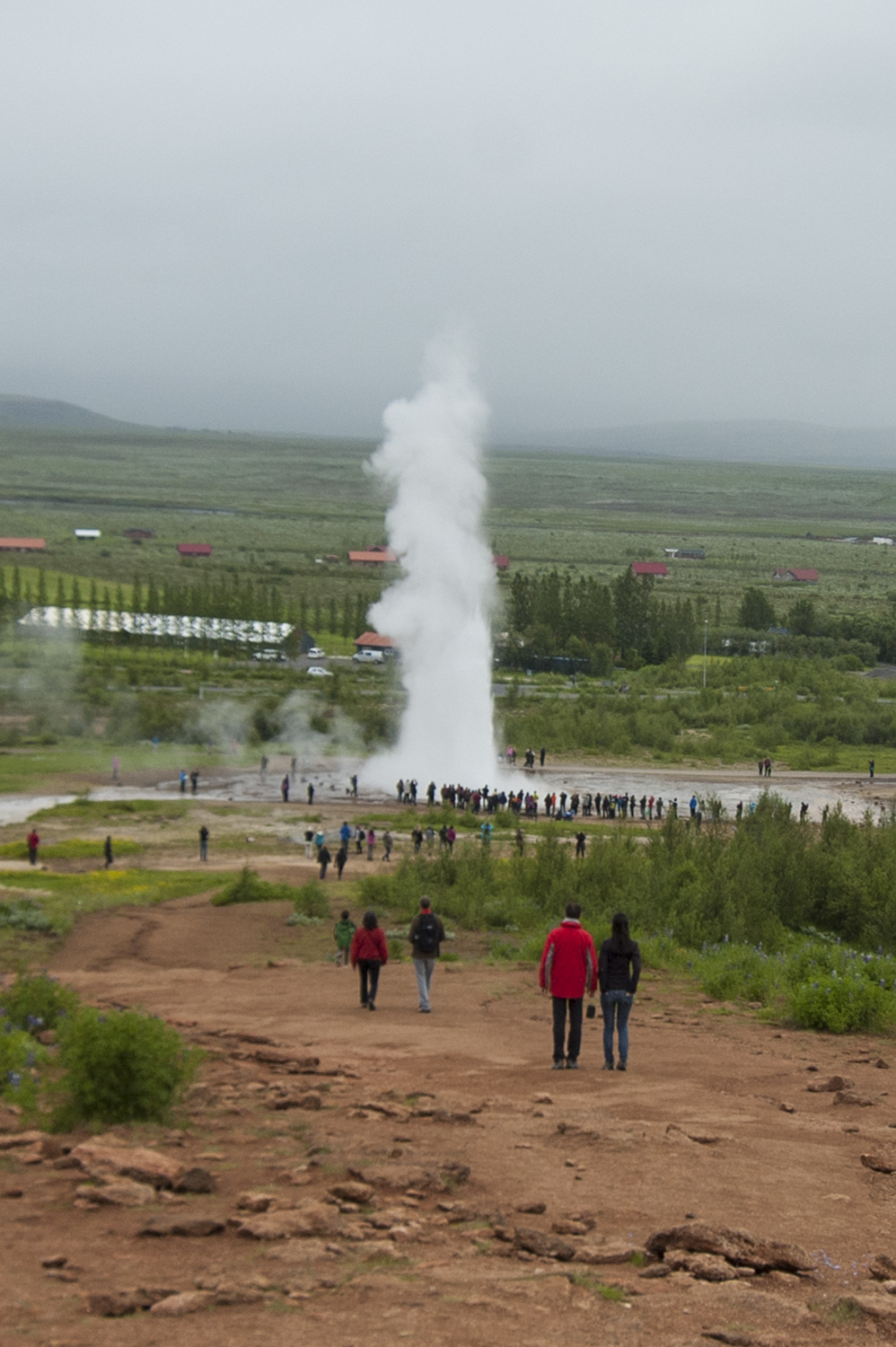 Strokkur en action.