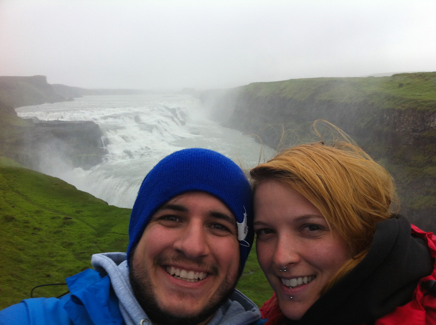 On est pas heureux pantoute.