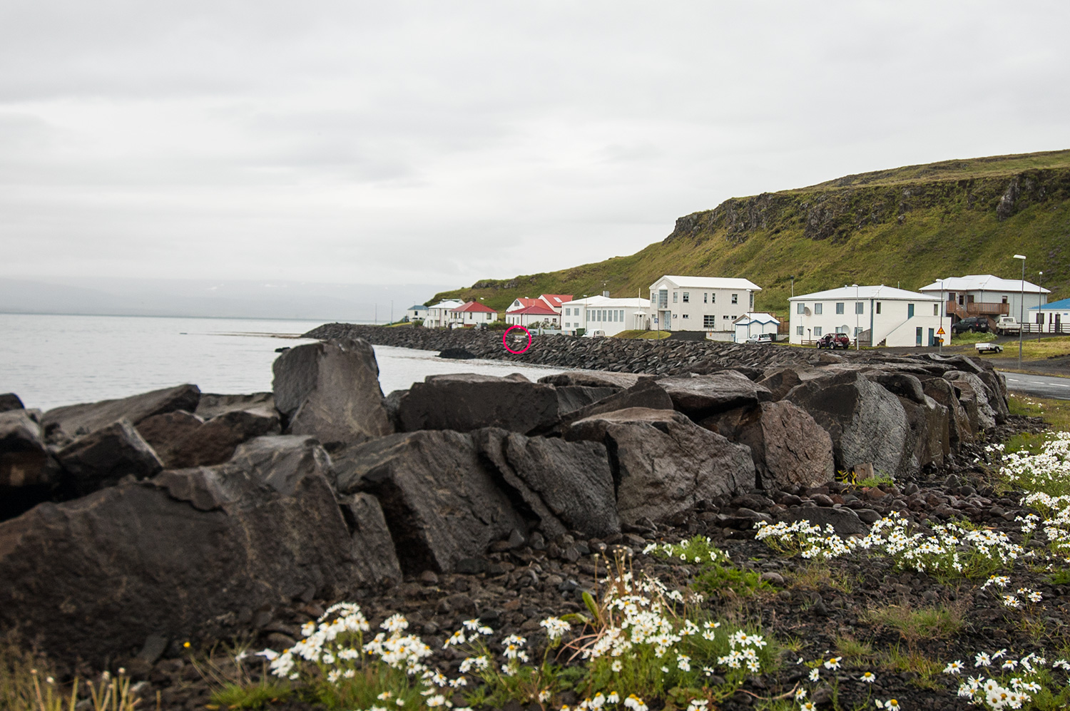Je vous ai encerclé là où se trouvait le hot tub. 