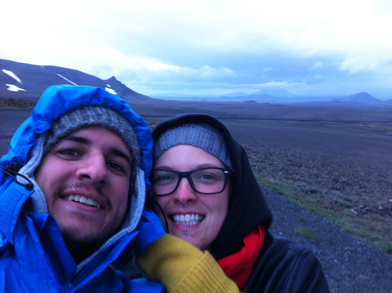 Pendant que vous suer, nous autres on a bien du fun dans le froid...