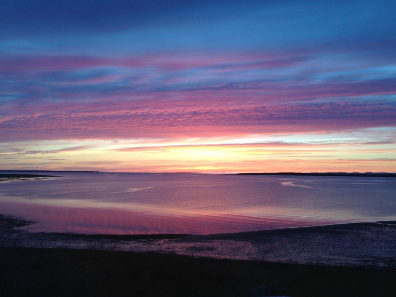 La vue de mon salon. Bas-Caraquet.
